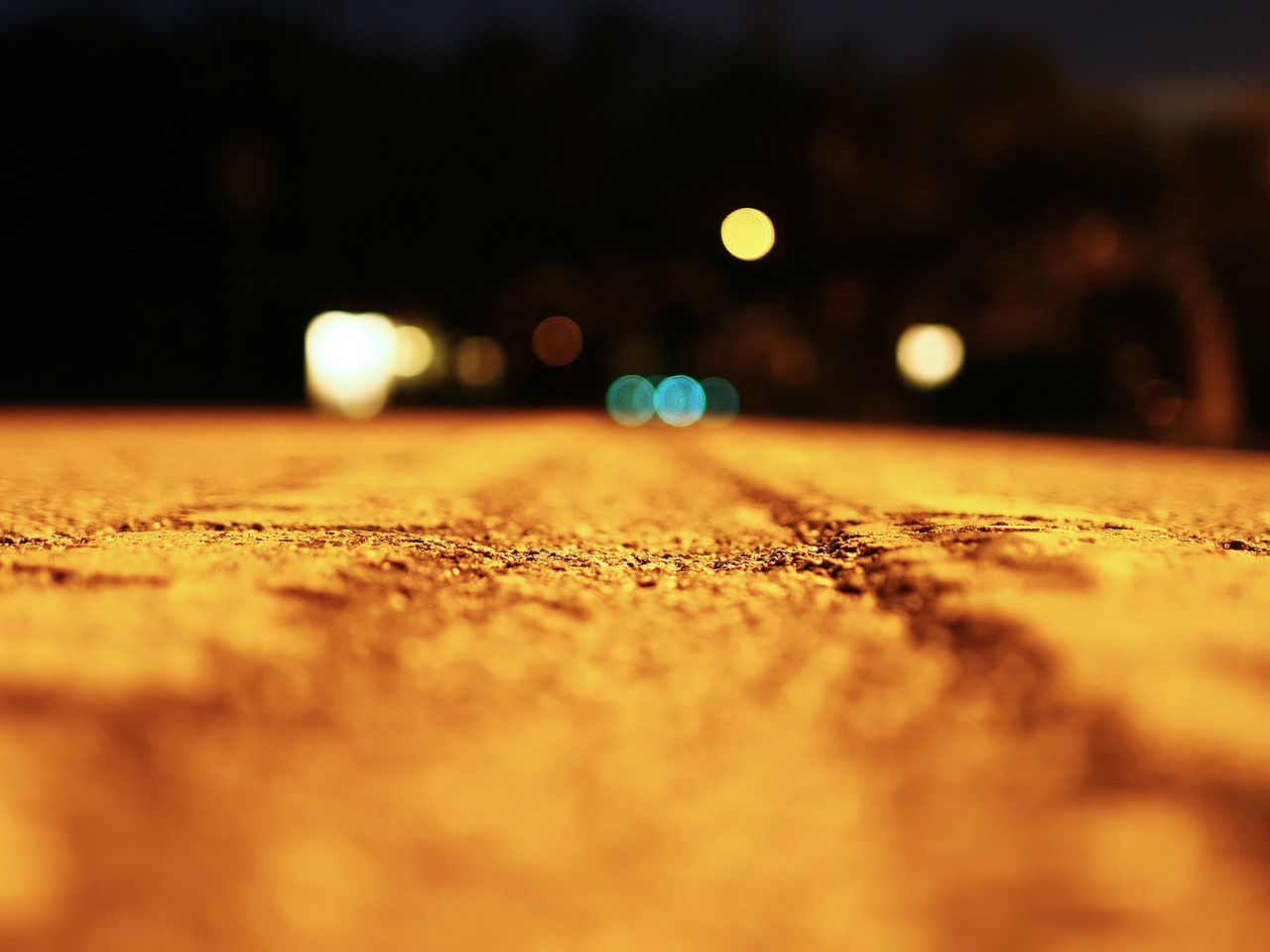 ,  , , , night, road, macro, , light