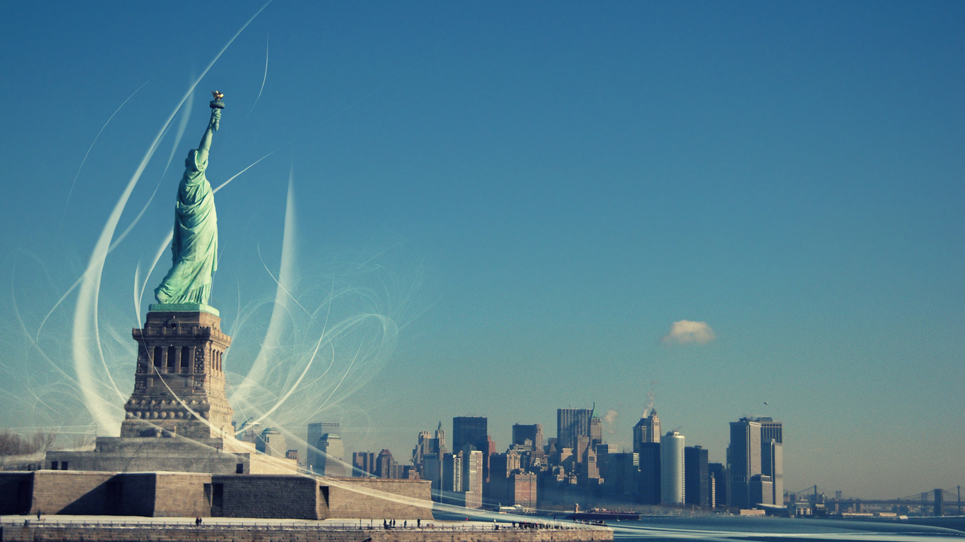  , liberty enlightening the world, Statue of liberty, new york