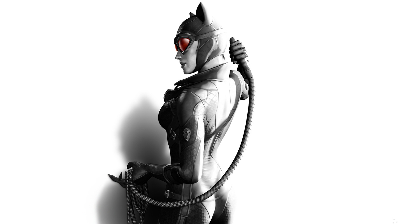 arkham city, Batman, -, catwoman