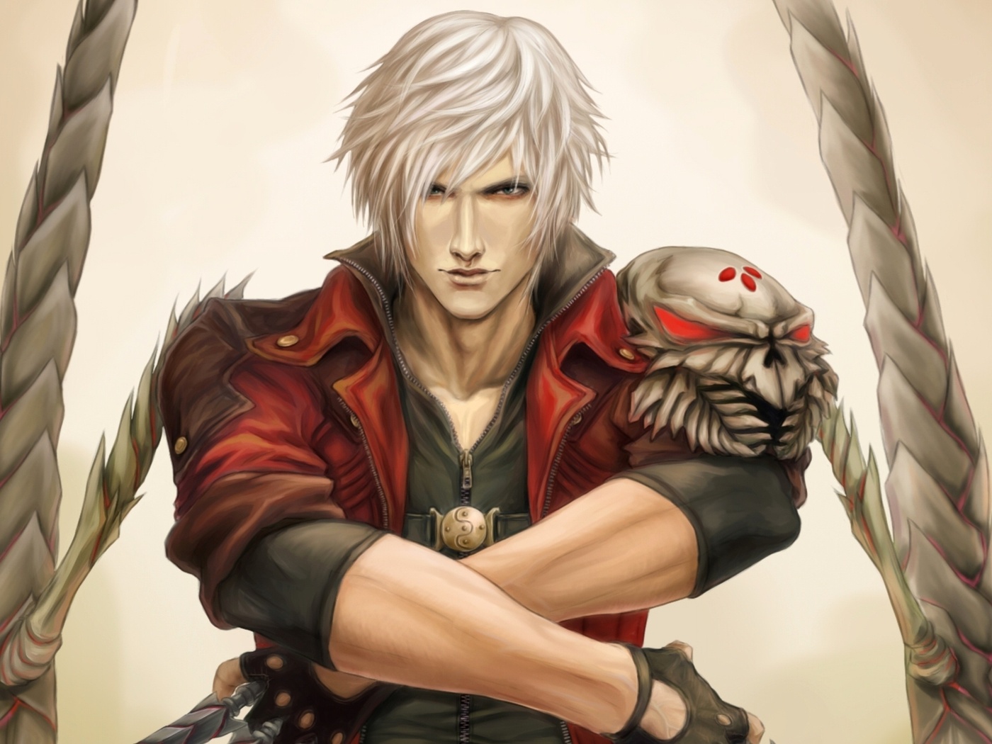 Devil may cry 4, game wallpapers, dante, dmc 4, , , zetsuai89, fanart