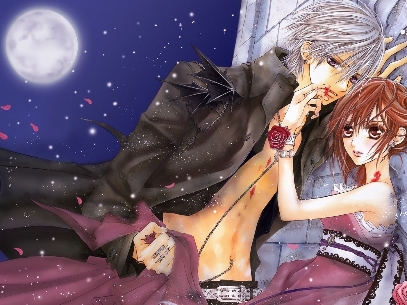 kiryu zero, yuuki cross, Vampire knight, , , -