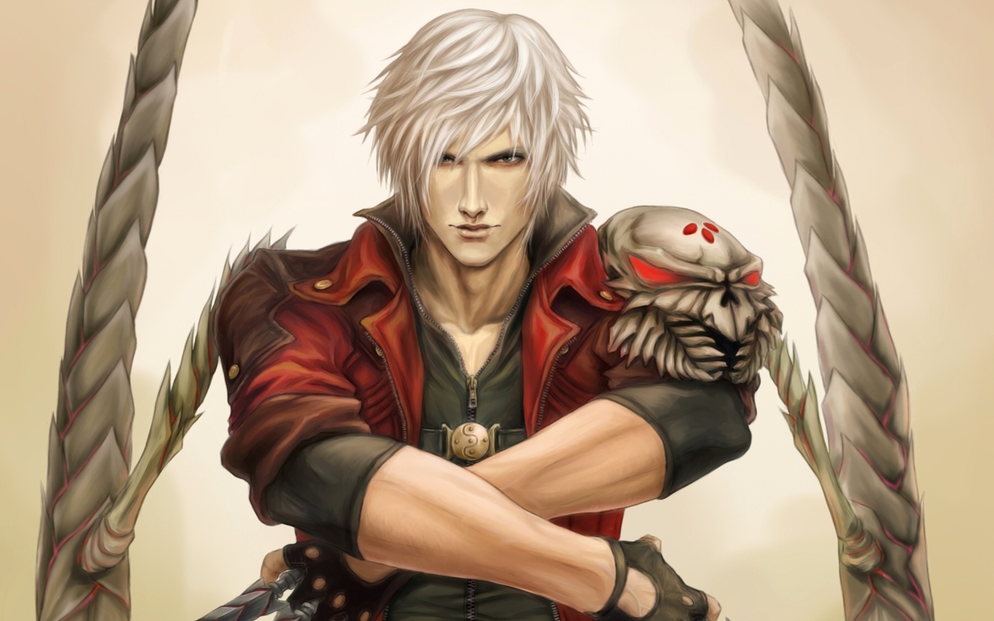 Devil may cry 4, game wallpapers, dante, dmc 4, , , zetsuai89, fanart