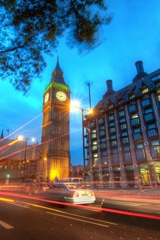 , , london, , Big ben at dusk, 