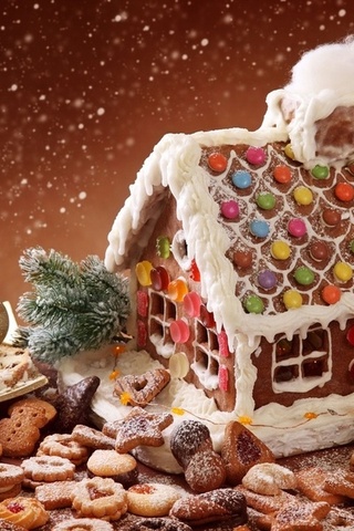 cookie, candyland, biscuit, christmas bake, december festive, gingerbread, Winte house