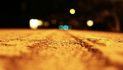 ,  , , , night, road, macro, , light