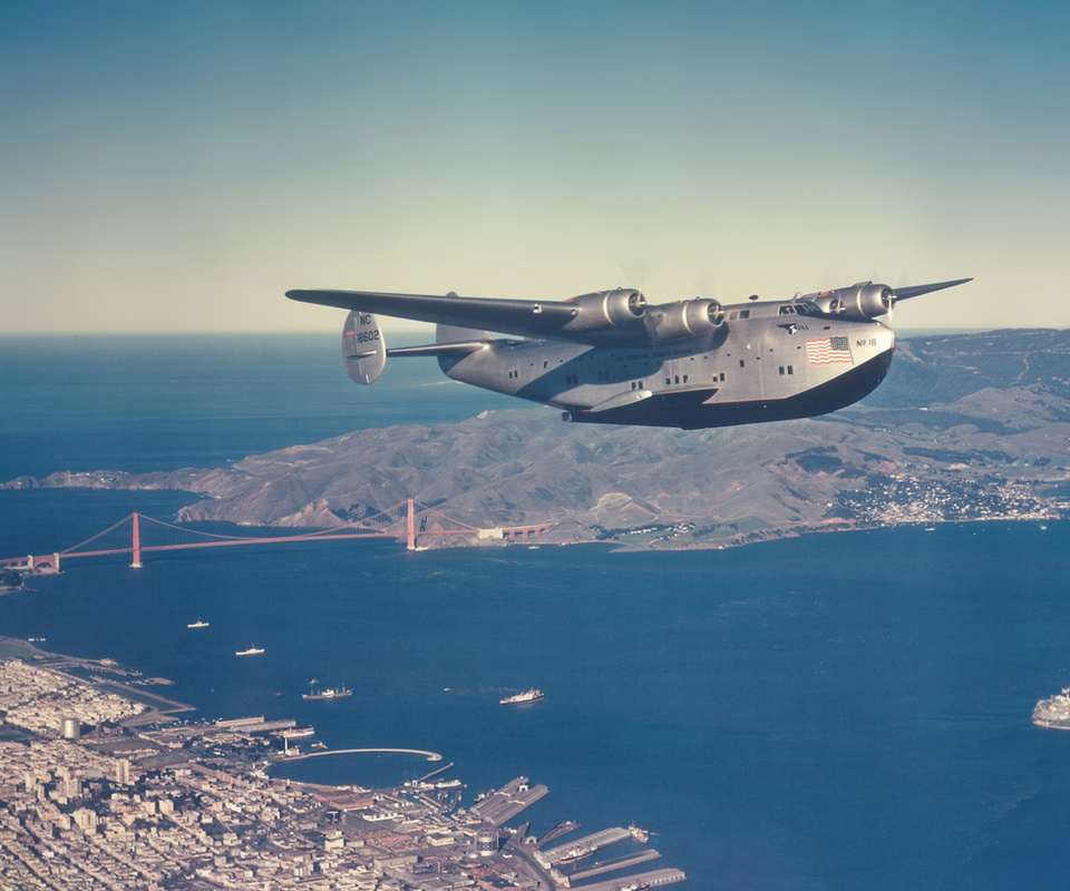 golden gate, san francisco, Pan american airways