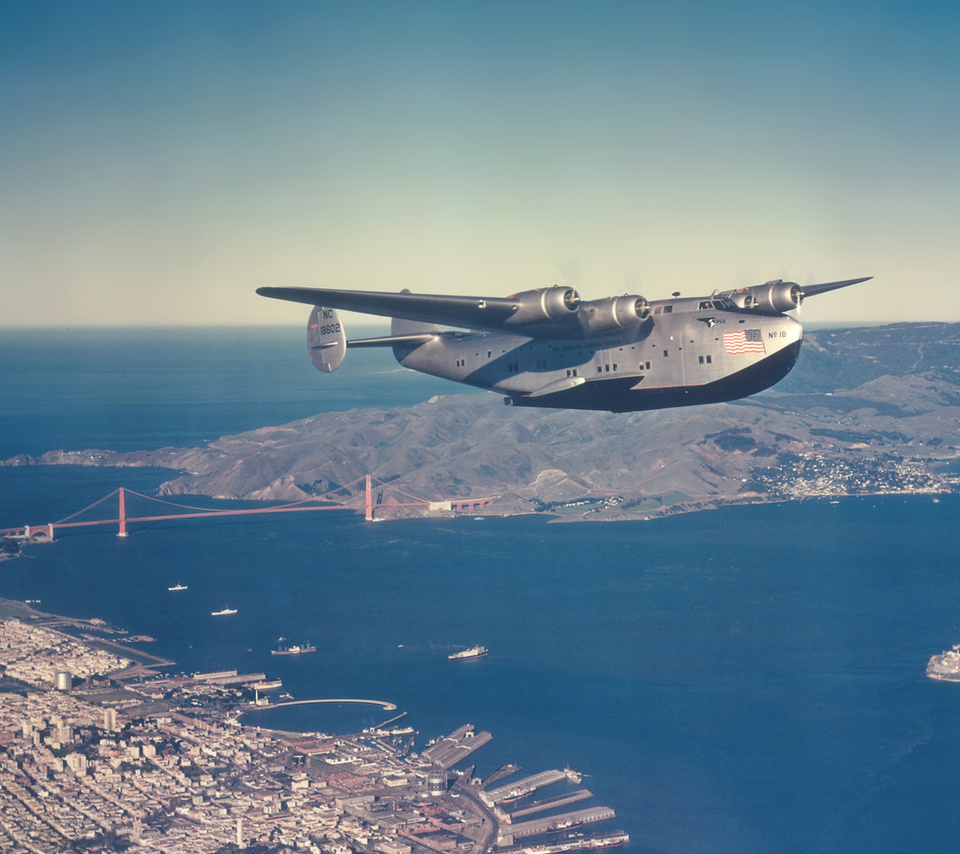 golden gate, san francisco, Pan american airways