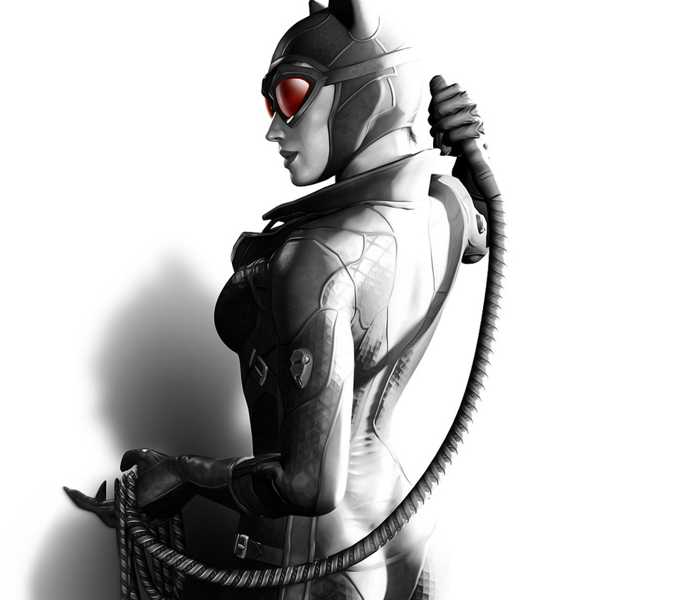 arkham city, Batman, -, catwoman