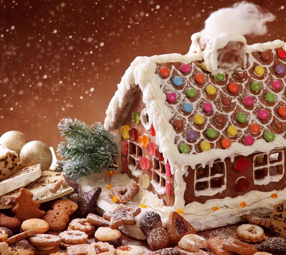 cookie, candyland, biscuit, christmas bake, december festive, gingerbread, Winte house