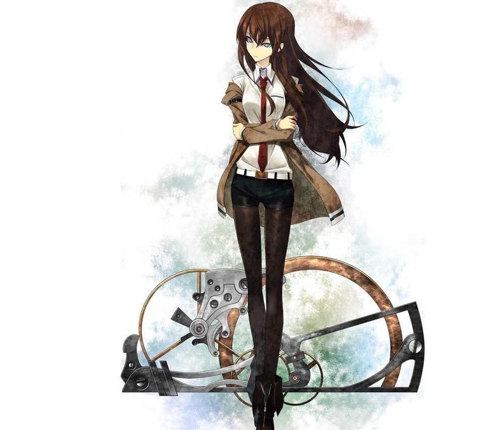 makise kurisu, Steins gate, 