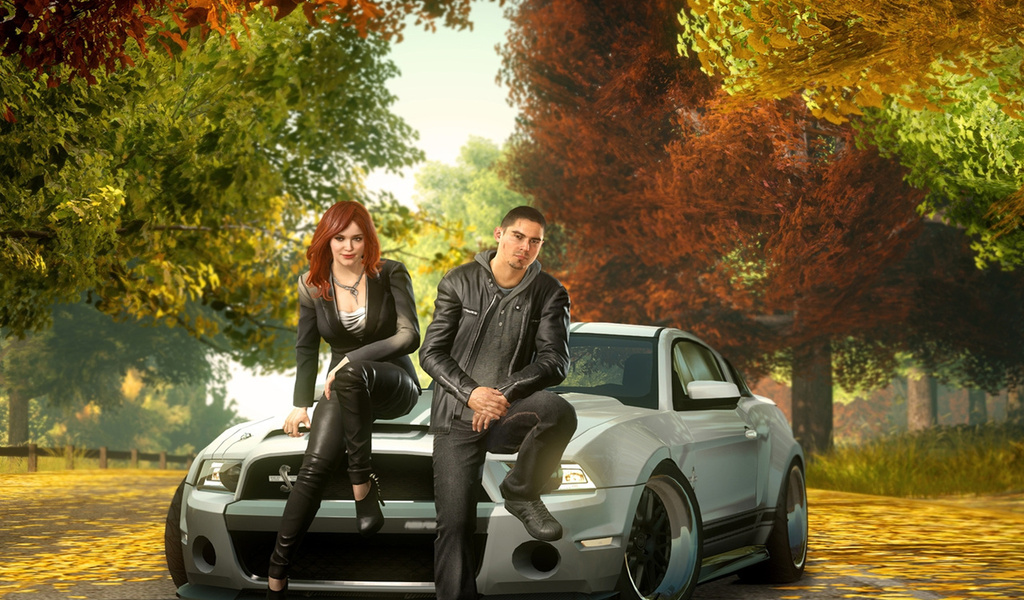 ford mustang, sam jack, , Need for speed the run, 