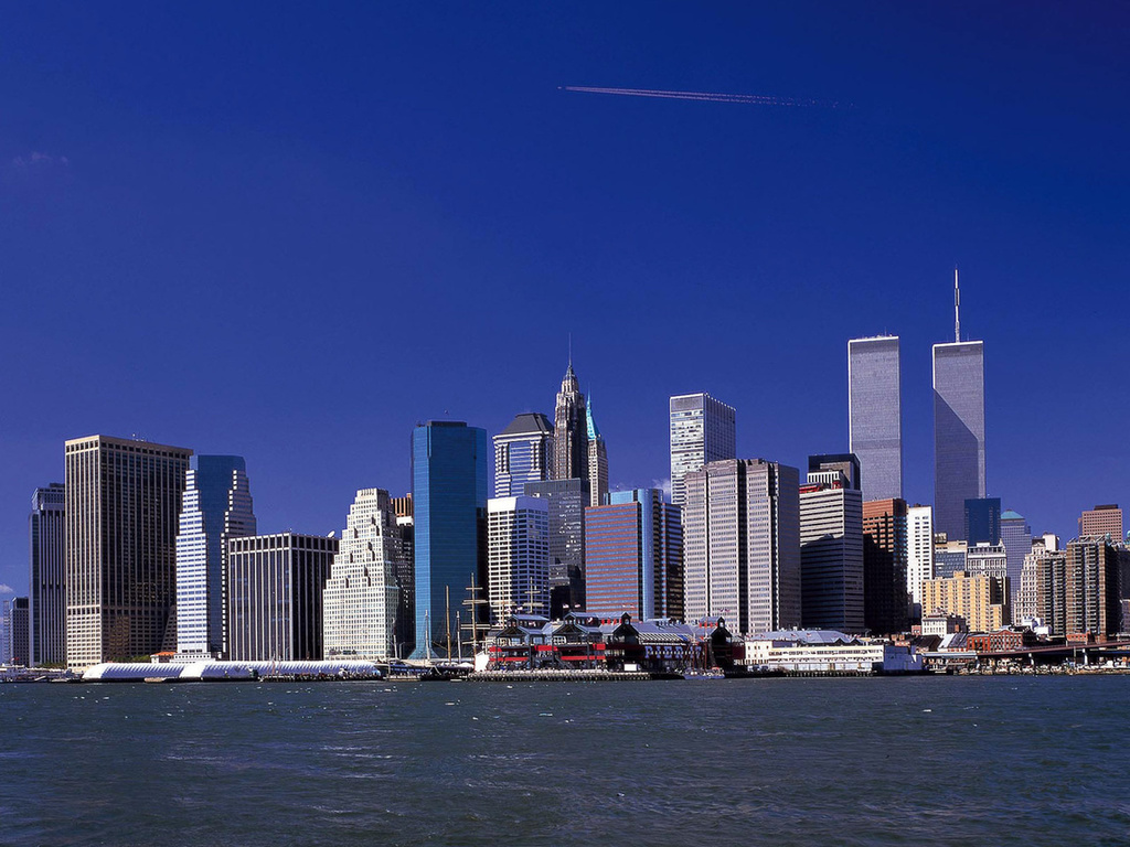 -, new york, twin towers, -, Wtc, world trade center