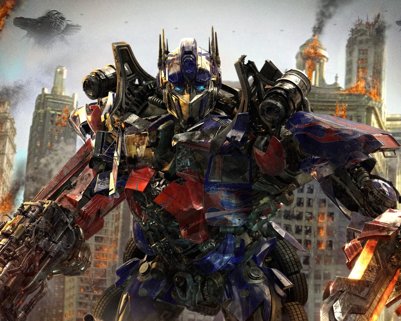 dark of the moon, Transformers 3, the movie, battle, optimus prime, michael bay