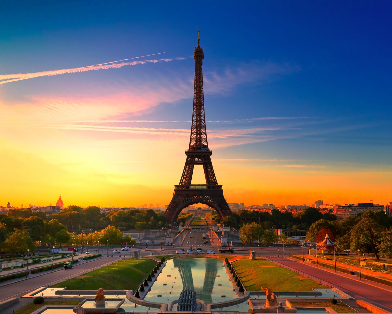  , , beautiful france, , , Paris sunset