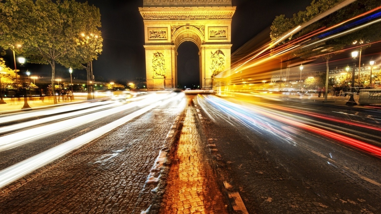 , Arc de triomphe, paris, , france, 