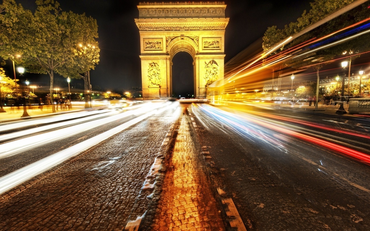 , Arc de triomphe, paris, , france, 