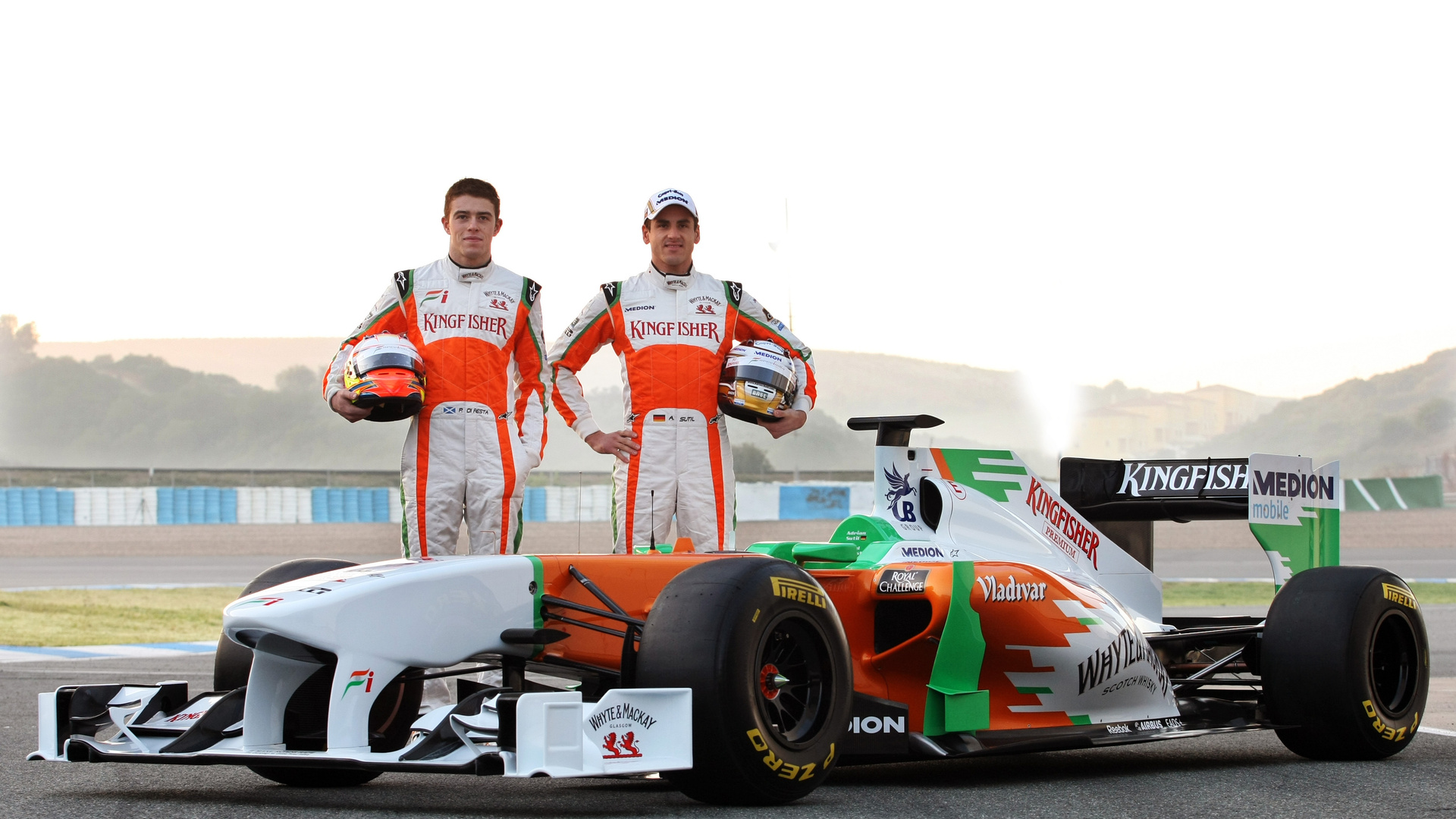 force india, ,  1, formula 1, p. di resta, andrian sutil