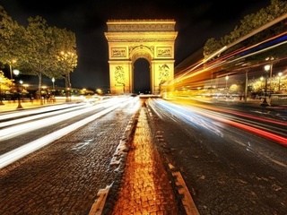 , Arc de triomphe, paris, , france, 