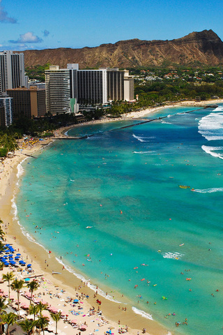 , Waikiki, , hawaii, beach, 