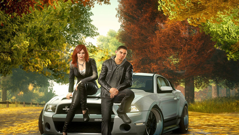 ford mustang, sam jack, , Need for speed the run, 