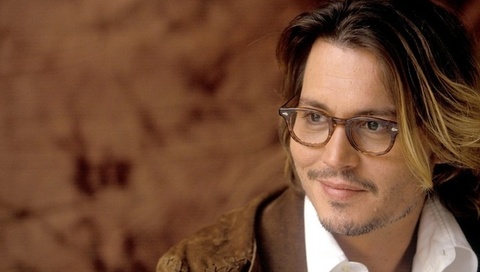 glasses, , ,  , actor, Johnny depp