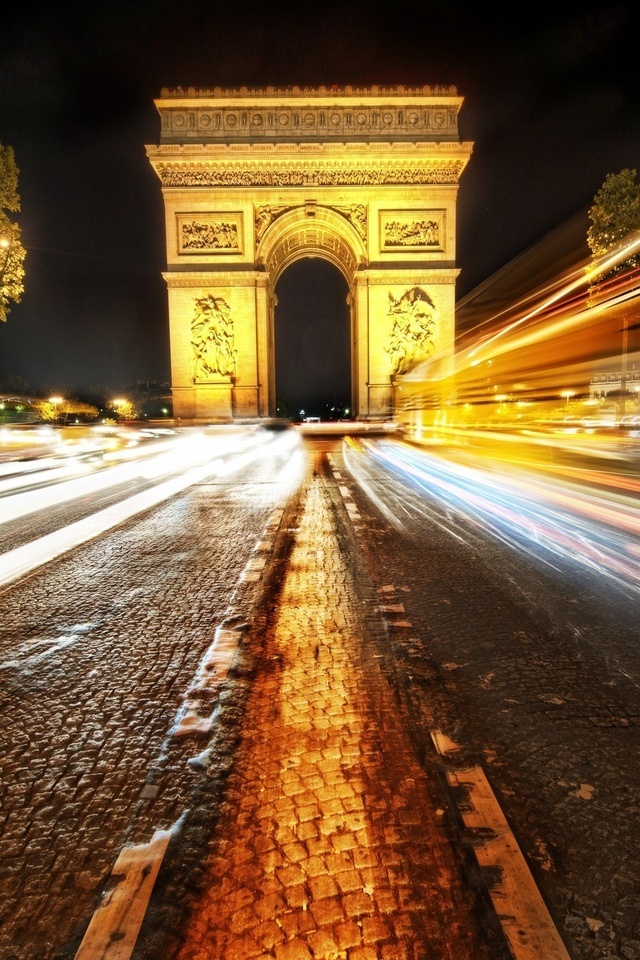 , Arc de triomphe, paris, , france, 