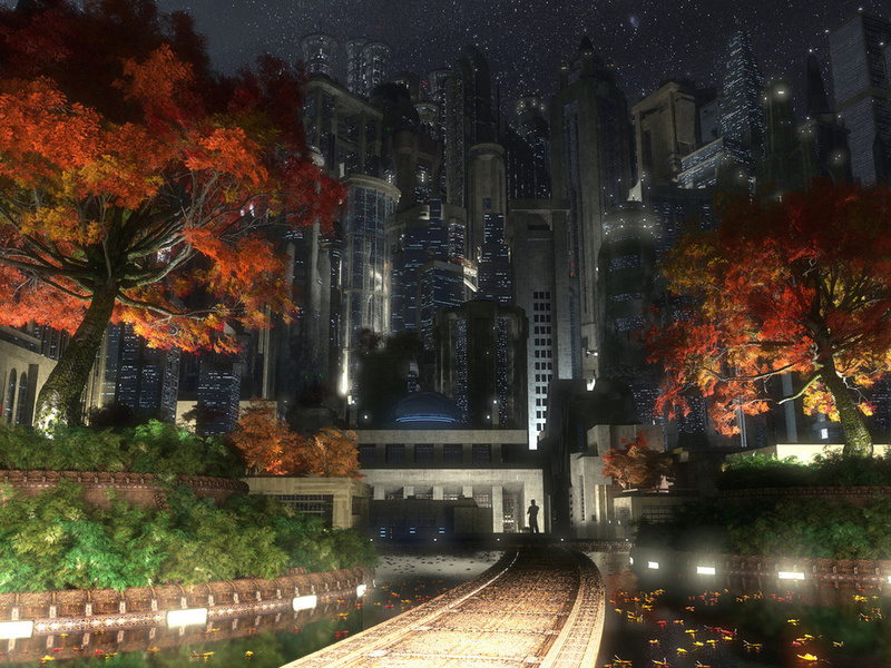 , , digital, Gotham garden, autumn, , 