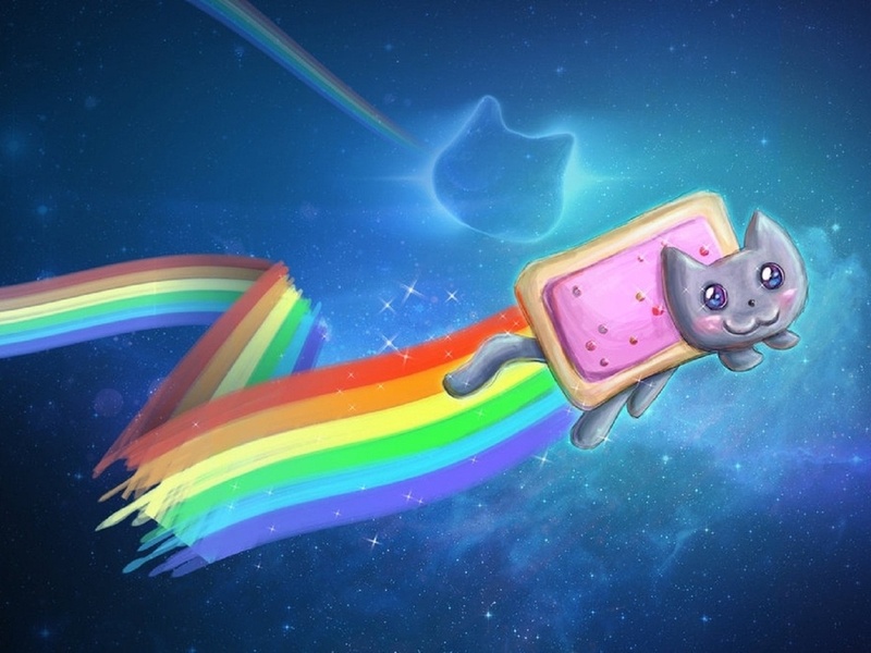 , nyan-cat, Nyan