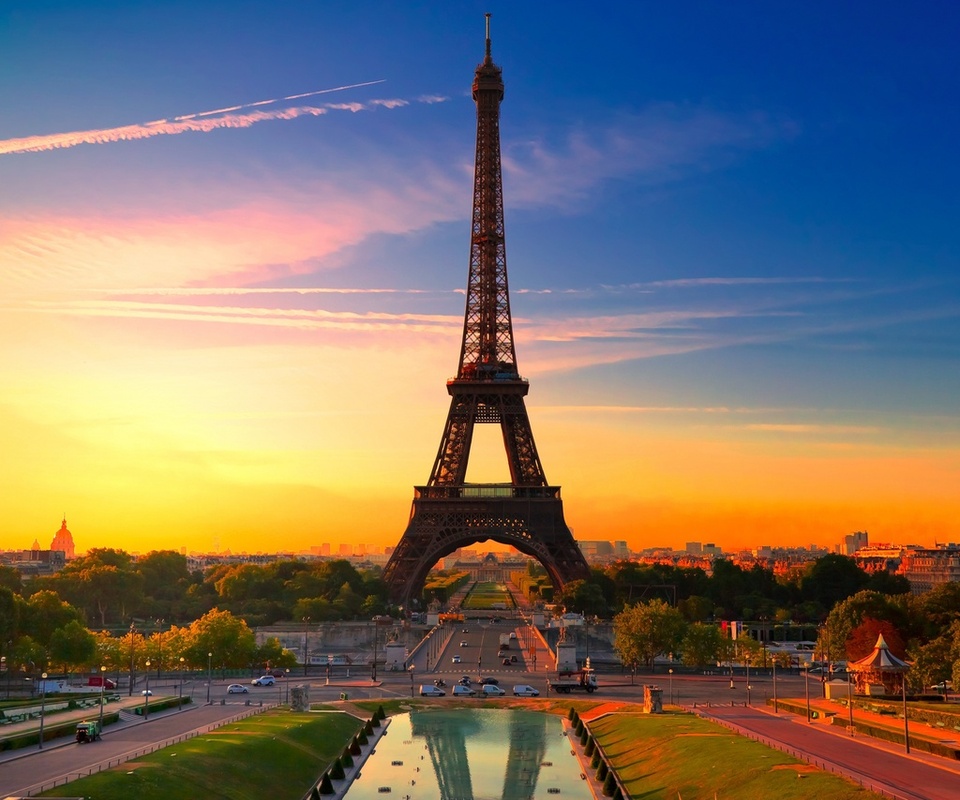  , , beautiful france, , , Paris sunset