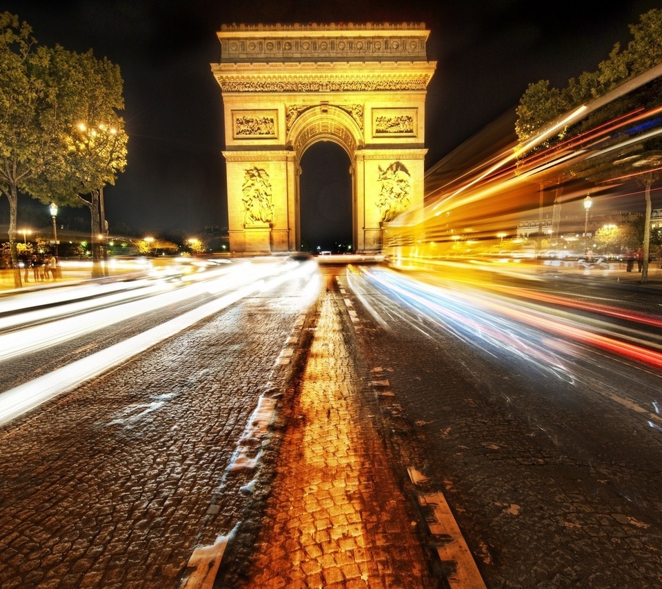 , Arc de triomphe, paris, , france, 