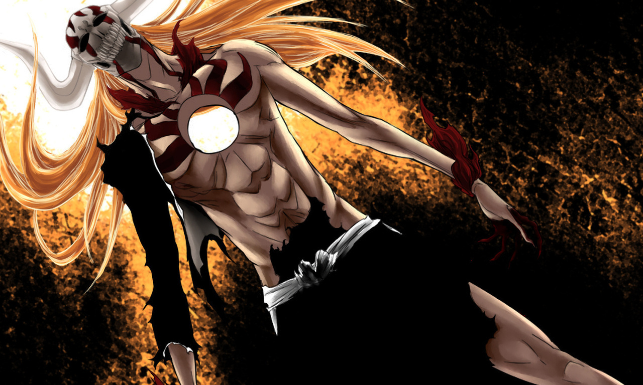 bleach, , , , hollow ichigo