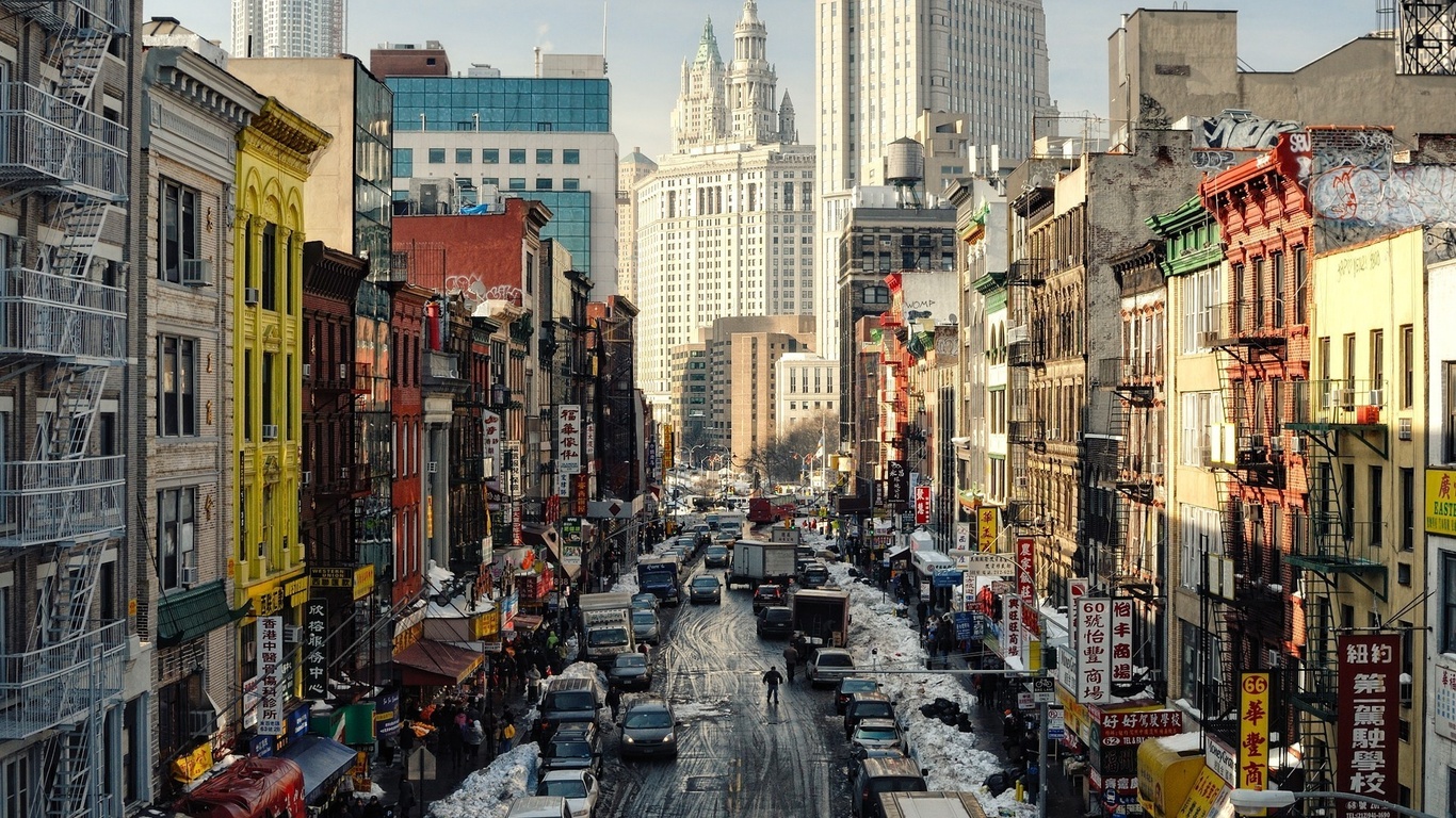 East broadway, chinatown, new york city, -