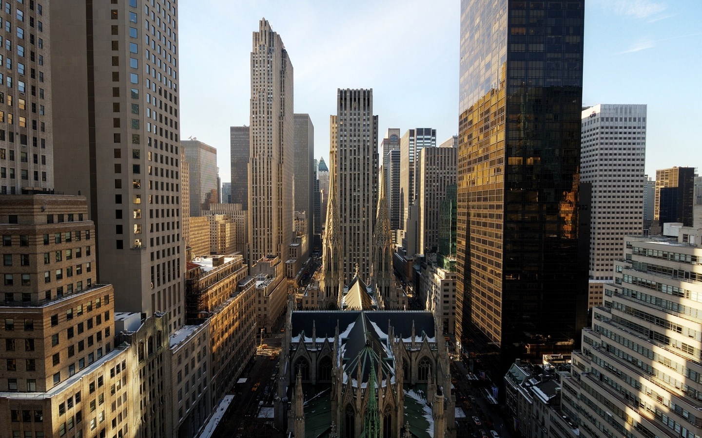 , Midtown manhattan, new york city, -, morning, nyc