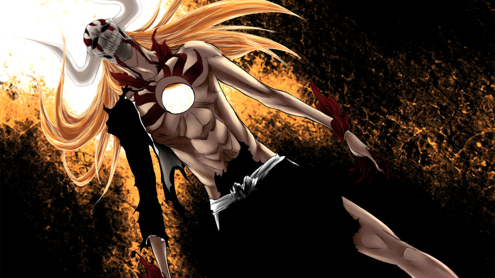 bleach, , , , hollow ichigo