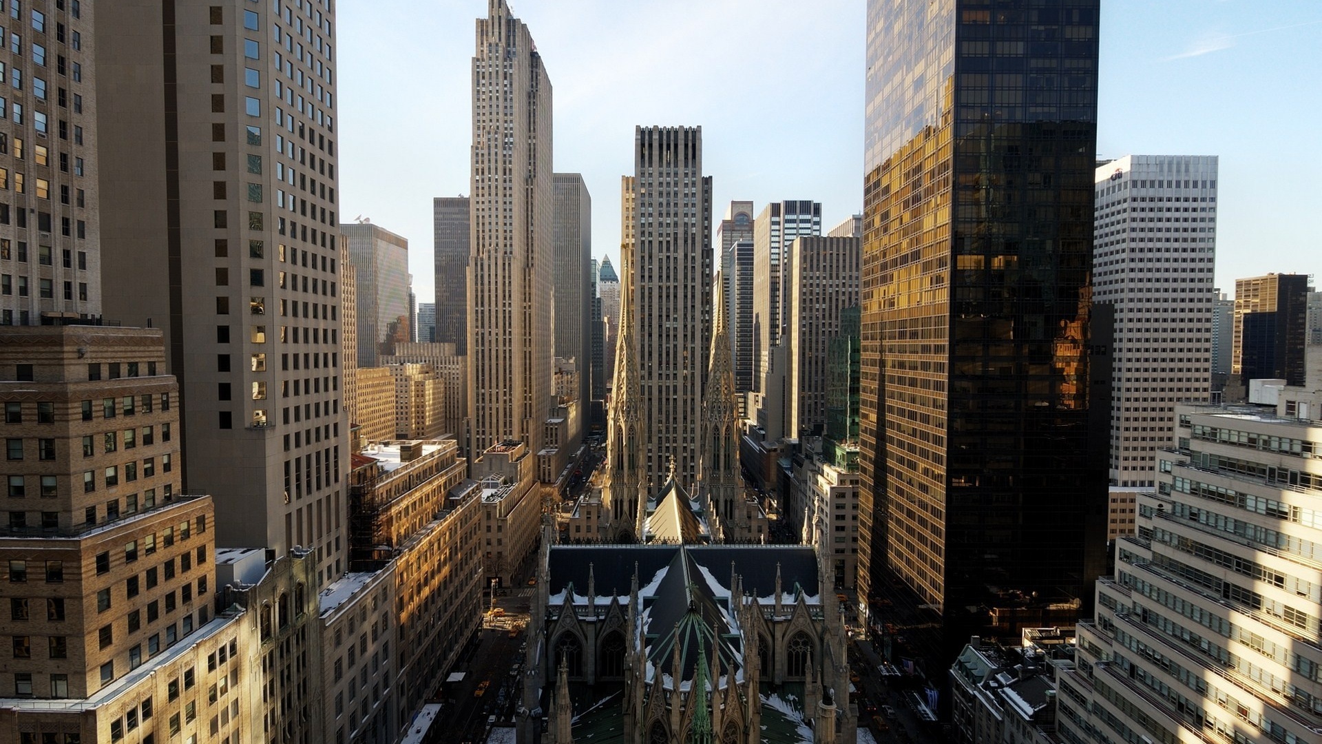 , Midtown manhattan, new york city, -, morning, nyc