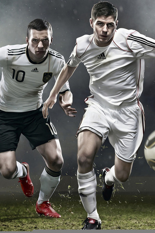 soccer, , Podolski, adidas, , gerrard, 