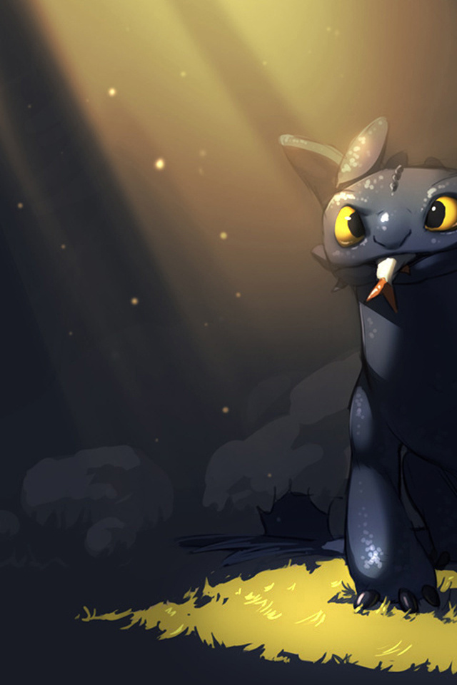 , How to train your dragon, toothless,   