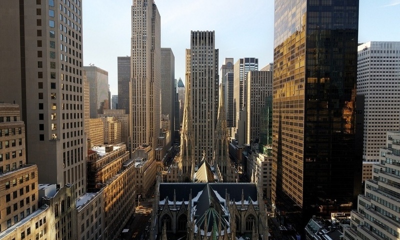 , Midtown manhattan, new york city, -, morning, nyc