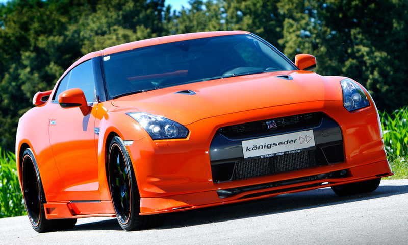 orange, , ,  , nissan, gt-r, Koenigseder