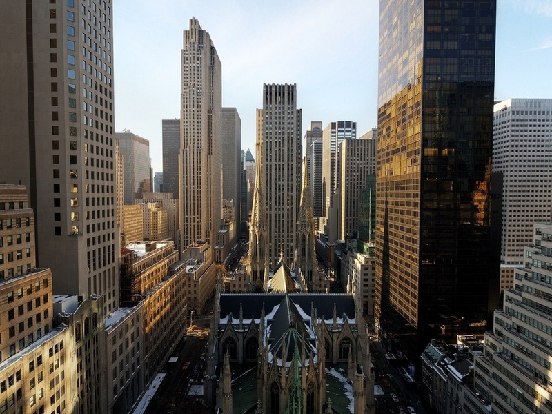 , Midtown manhattan, new york city, -, morning, nyc