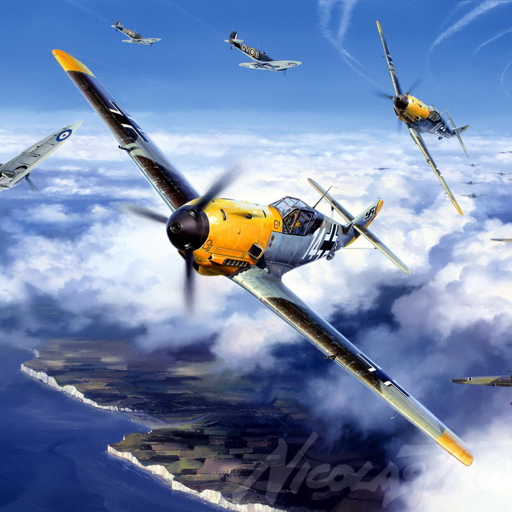 bf-109, me-109, Messerschmit