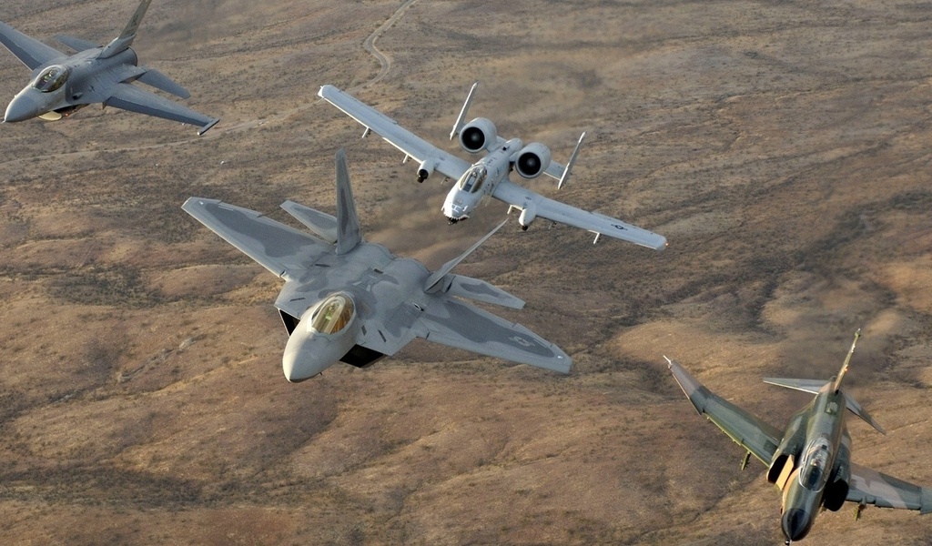 , , , F-16 f-22 a10 f-4, 