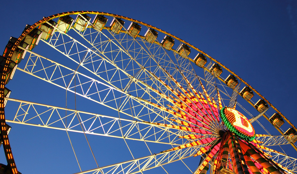 ferris wheel, , stuttgart, germany, 