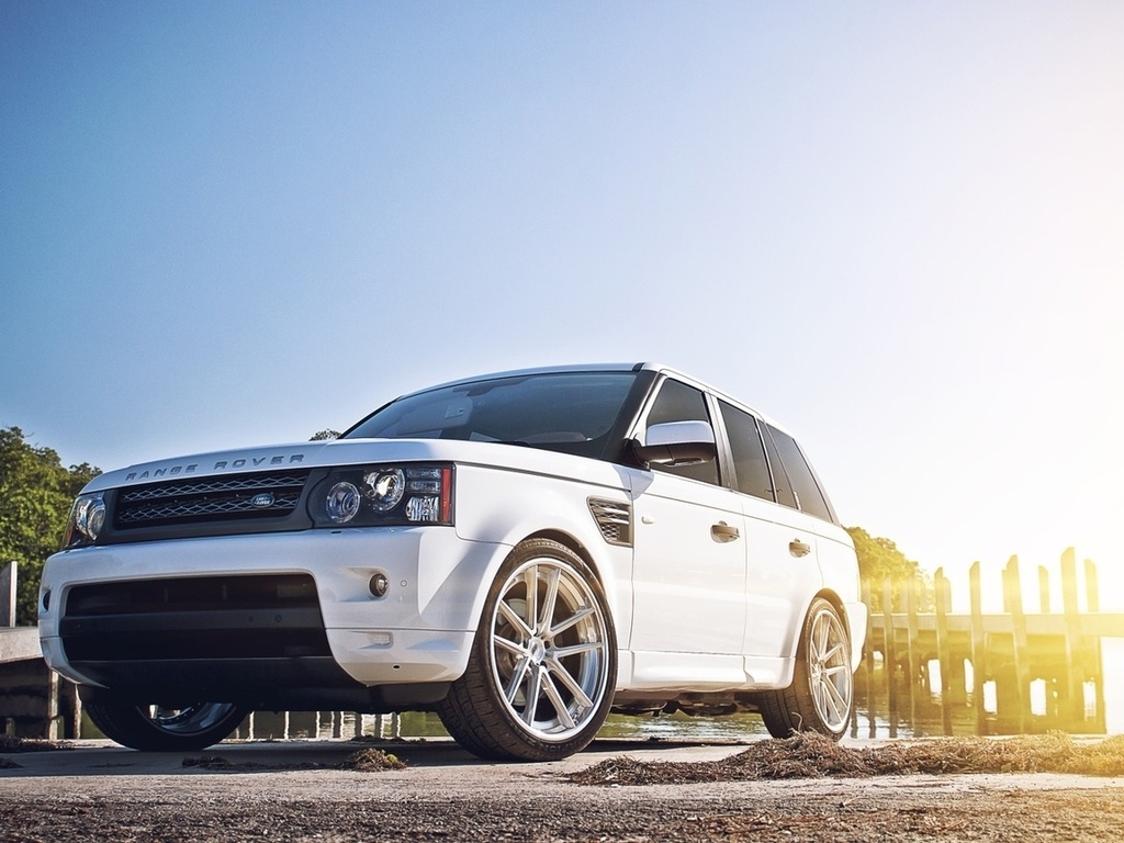 range rover, sport,  , white, land rover