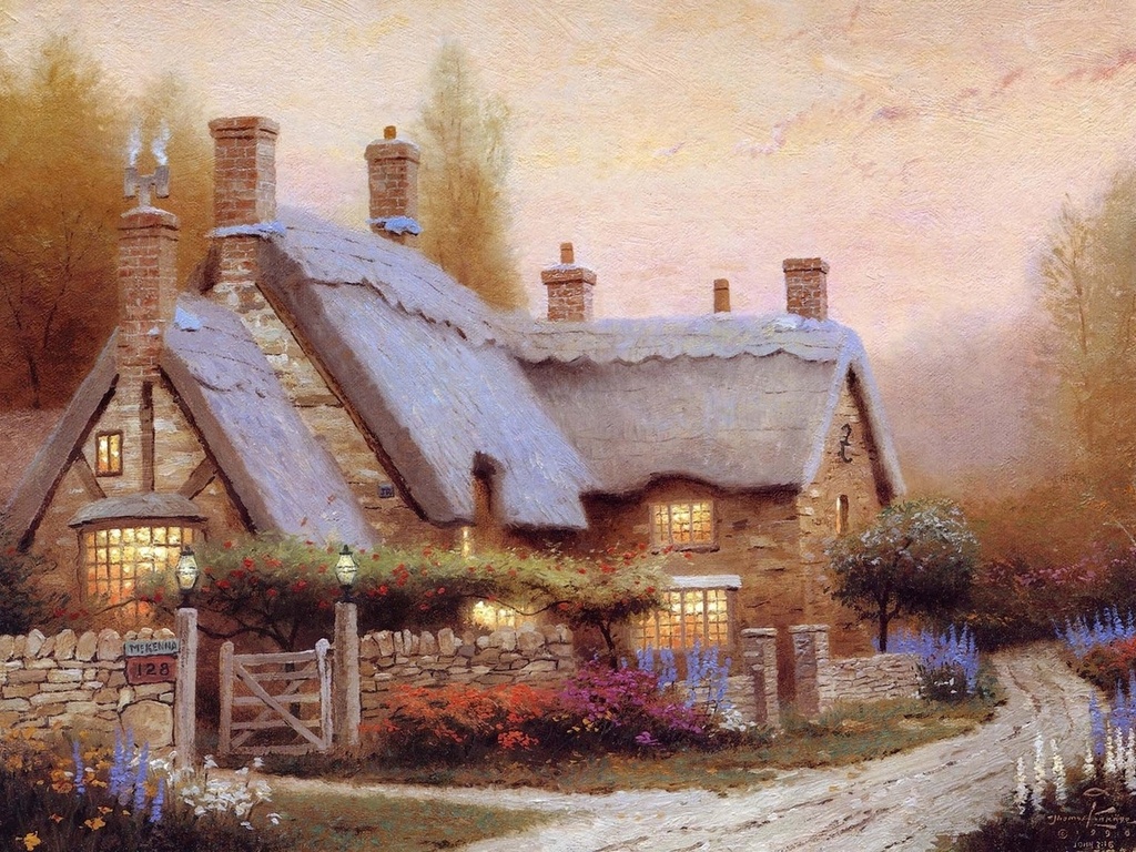 , , , , Thomas kinkade, , 