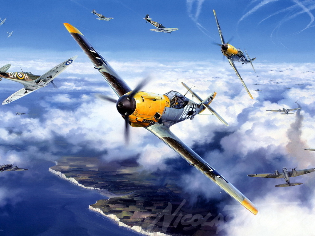 bf-109, me-109, Messerschmit