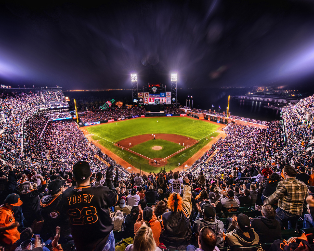 california, night, baseball, san francisco, 