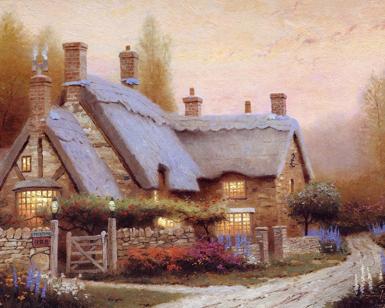 , , , , Thomas kinkade, , 