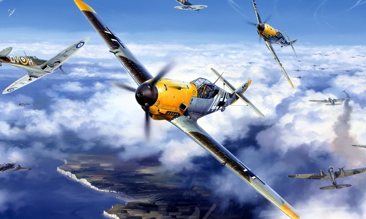 bf-109, me-109, Messerschmit