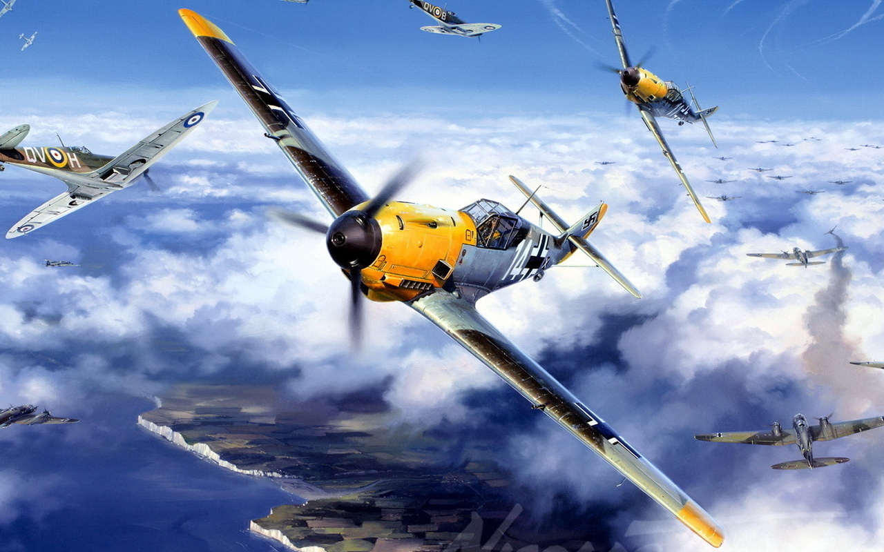 bf-109, me-109, Messerschmit